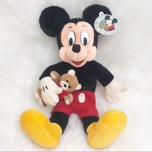 Vintage Teddy Bear Convention Mickey Mouse Plush